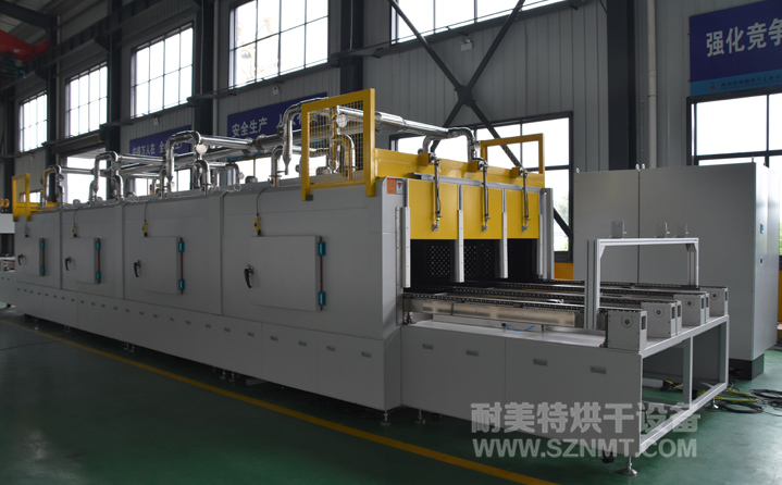 NMT-ZN-633汽车电机定子预热,固化,冷却,与机械人对接固化炉(大连格劳博)