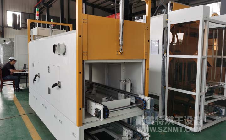 NMT-ZN-653 电动汽车电控的冷却10米固化隧道炉（格至达智能）